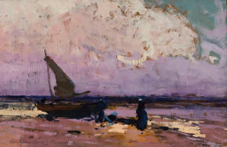 Wadysaw Wankie - Sea and a sail boat.webp