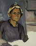 Portrait de Magdalena - Władysław Ślewiński — vy av konstverket