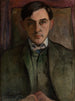 Portrait de Stanisław Ignacy Witkiewicz - Władysław Ślewiński — vy av konstverket