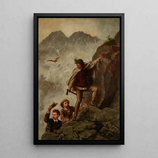 Walery EljaszRadzikowski - Guide and Tourists in the Tatra Mountains.webp
