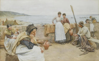 Walter Langley - A Village Idyll.webp