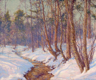 Walter Launt Palmer - Upland Stream Mohawk Valley.webp