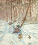 Ruisseau d'hiver - Walter Launt Palmer — vy av konstverket