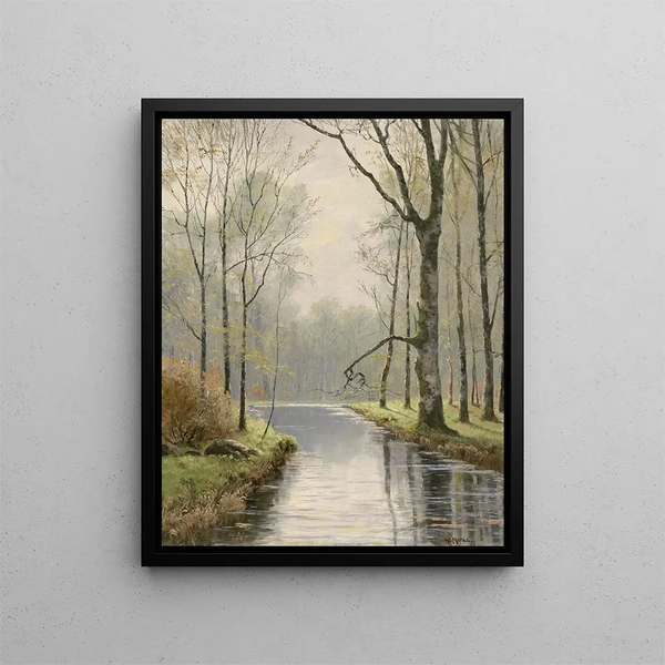 Walter Moras - Motiv aus dem Spreewald.webp
