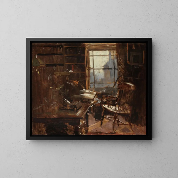Charles Bradlaugh - Walter Richard Sickert — inramlat konstverk på väggen