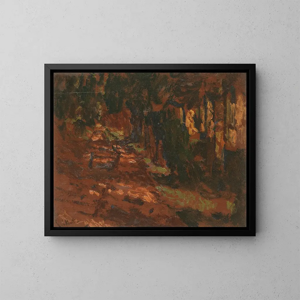 Envermeu - Walter Richard Sickert — inramlat konstverk på väggen