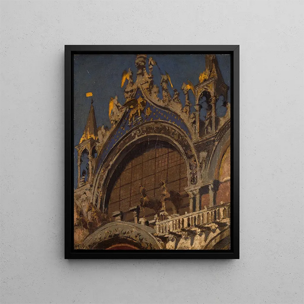 Walter Richard Sickert - The Horses of St Marks Venice.webp