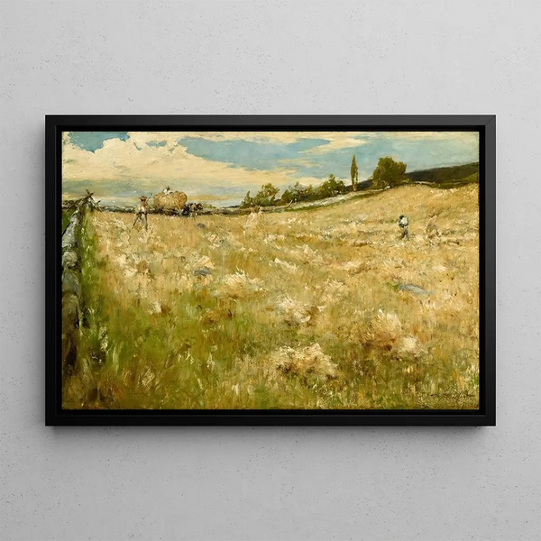 Walter Shirlaw - Wheat Fields Vermont.webp