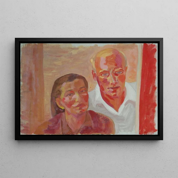 Walther Gamerith - Selbstbildnis mit Frau Grete.webp
