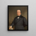 Andrew Johnson - Washington Bogart Cooper — inramlat konstverk på väggen