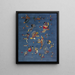 Blå himmel - Wassily Kandinsky — inramlat konstverk på väggen