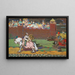 Croisés - Wassily Kandinsky — inramlat konstverk på väggen