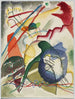 Projektbild med en vit kant I - Wassily Kandinsky — vy av konstverket
