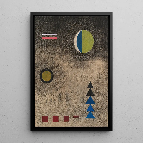 Wassily Kandinsky - Im lockeren Schwarz.webp