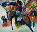 Impression IV: Gendarme - Wassily Kandinsky — vy av konstverket