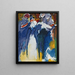 Impression VI söndag - Wassily Kandinsky — inramlat konstverk på väggen