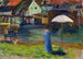 Kallmünz Gabriele Münter konsttryck I - Wassily Kandinsky — vy av konstverket