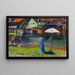 Kallmünz Gabriele Münter konsttryck I - Wassily Kandinsky — inramlat konstverk på väggen