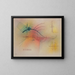 Ligne Ligne - Wassily Kandinsky — inramlat konstverk på väggen