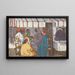 Café maure - Wassily Kandinsky — inramlat konstverk på väggen