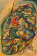 Oavslutad improvisation - Wassily Kandinsky — vy av konstverket