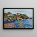 Baie de Rapallo - Wassily Kandinsky — inramlat konstverk på väggen