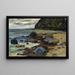 Sestri sur la plage - Wassily Kandinsky — inramlat konstverk på väggen