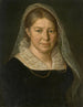 Anna Maria Mosbrugger née Hetlin 1774-1829 den andra hustrun till konstnären - Wendelin Moosbrugger — vy av konstverket