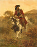 Cavalier pendant la guerre de Trente Ans - Werner Wilhelm Gustav Schuch — vy av konstverket