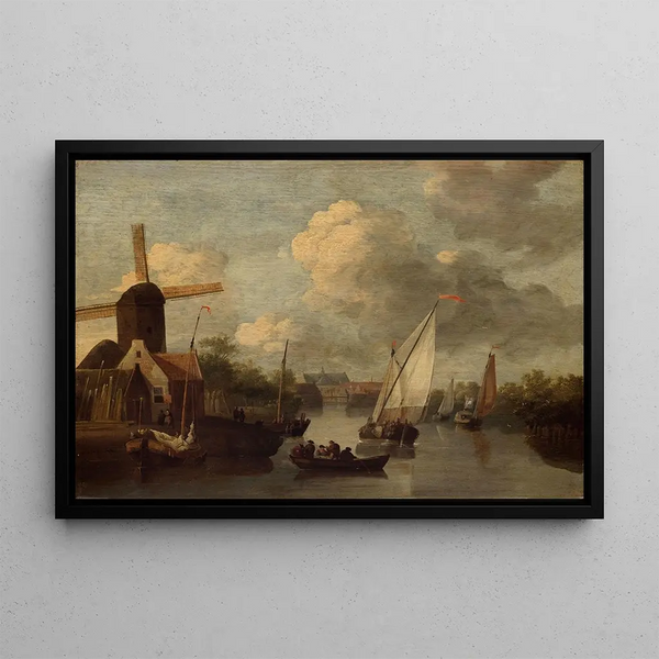 Wigerus Vitringa - Alkmaar vanaf het Zeglis gezien.webp