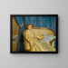 Blå och guld - Wilfrid Gabriel de Glehn — inramlat konstverk på väggen