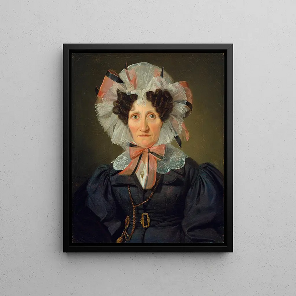 Wilhelm Bendz - Portrait of an elderly woman.webp