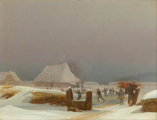 Landskapsbild av Funen - Wilhelm Bendz — vy av konstverket