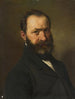 herrporträtt - Wilhelm Dürr — vy av konstverket