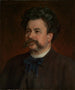 Portrait av konstnären Albert Obermüller - Wilhelm Füssli — vy av konstverket