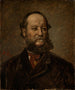 Portrait av den djurälskande konstnären Josef Wolf - Wilhelm Kümpel — vy av konstverket