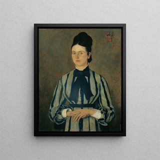 Wilhelm Leibl - Rosine Fischler Grfin Treuberg.webp