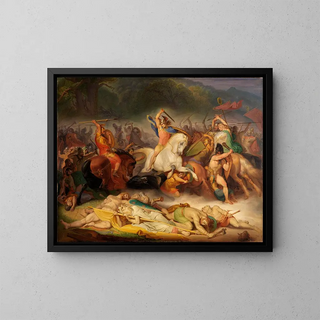 Wilhelm Lindenschmit the Elder - Die Hermannsschlacht im Teutoburger Wald.webp