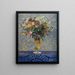 Bouquet d'automne - Wilhelm Ludwig Lehmann — inramlat konstverk på väggen