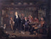 Erasmus Montanus, akt III, scen 3 - Wilhelm Marstrand — vy av konstverket