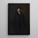 Le peintre Constantin Hansen - Wilhelm Marstrand — inramlat konstverk på väggen