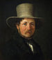 Le peintre Christen Købke - Wilhelm Marstrand — vy av konstverket