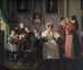 La famille Waagepetersen - Wilhelm Marstrand — vy av konstverket