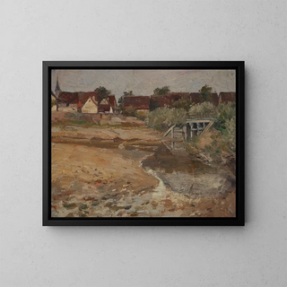 Wilhelm Nagel - Vor dem Dorf.webp