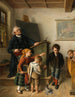 La cruche cassée - Wilhelm Schütze — vy av konstverket