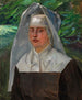 Sœur Ferdinande - Wilhelm Trübner — vy av konstverket