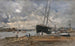 Göteborgs hamn på 1880-talet - Wilhelm von Gegerfelt — vy av konstverket