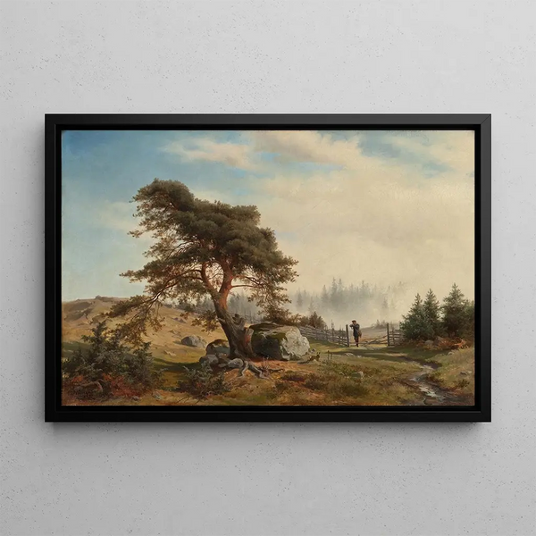 Wilhelm von Mrner - Landscape with Hunters.webp