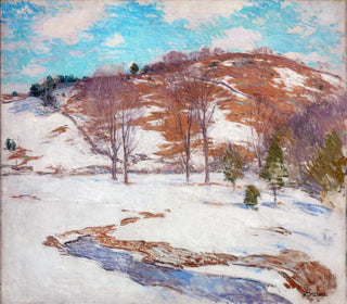 Willard Leroy Metcalf - Snow in the Foothills.webp