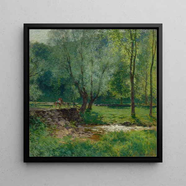 Willard Leroy Metcalf - The Sun Kiss.webp